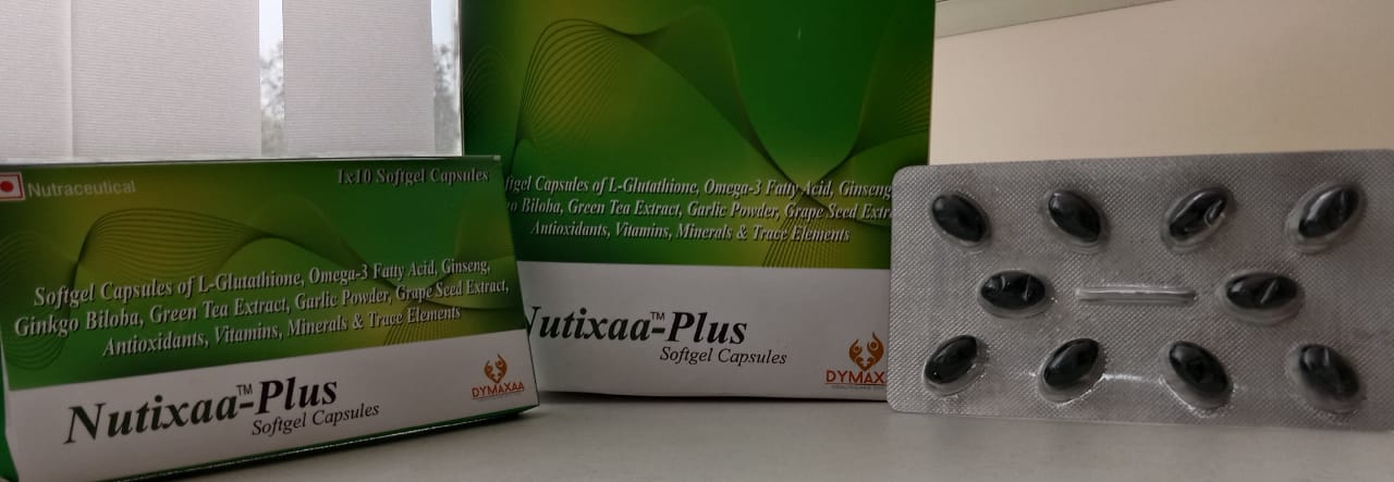 L Glutathione+Omega-3 Fatty Acid+Ginseng+Ginkgo Biloba+Green Tea Extract Softgel Capsules